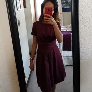 🍀TRINA TURK 🍀regal plum dress